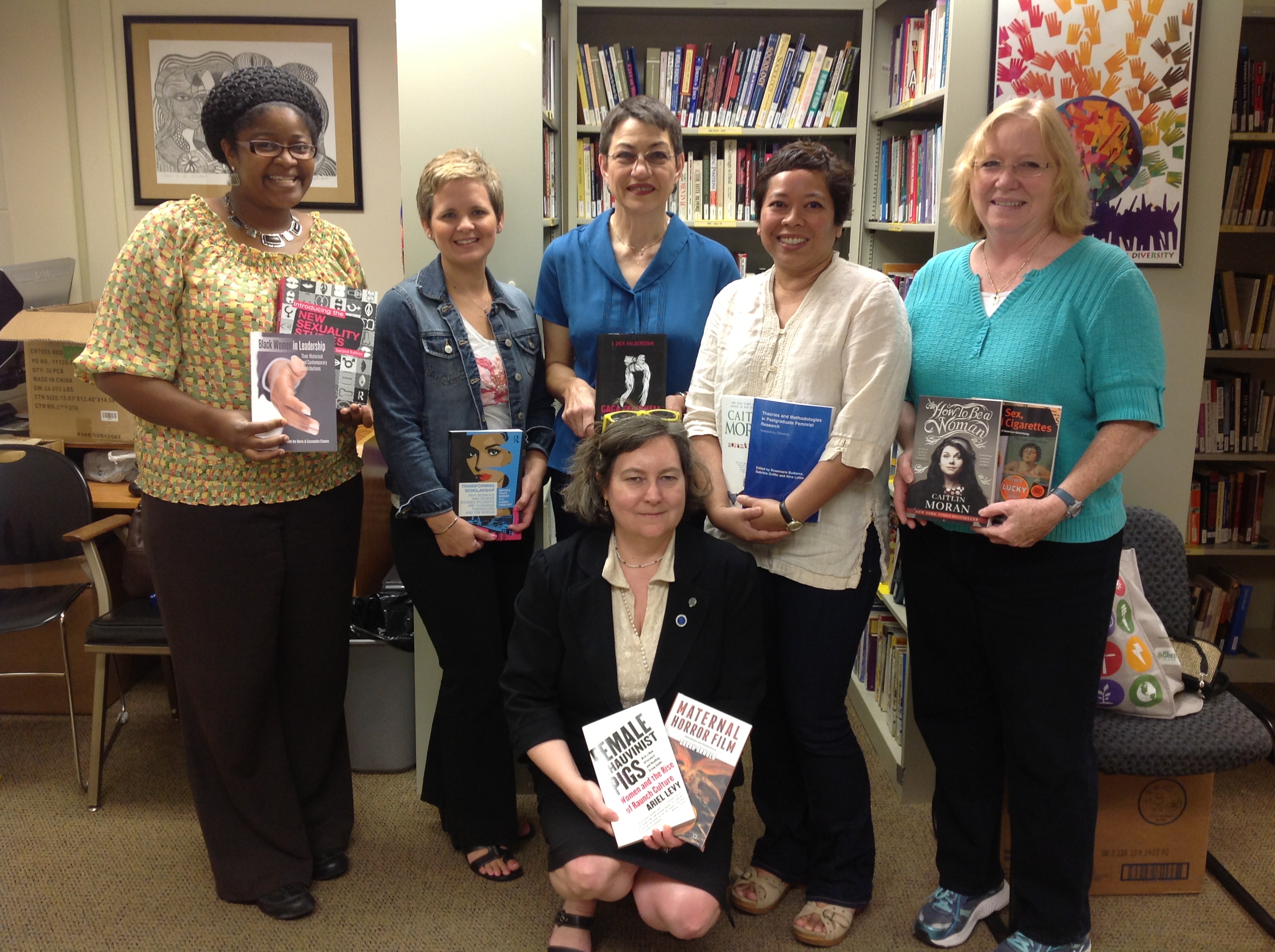 PCSW members present ten books to Women's and Gender Studies