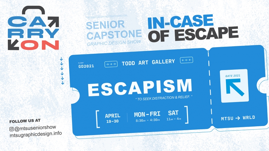 Carry On | Senior Capstone Graphic Design Show