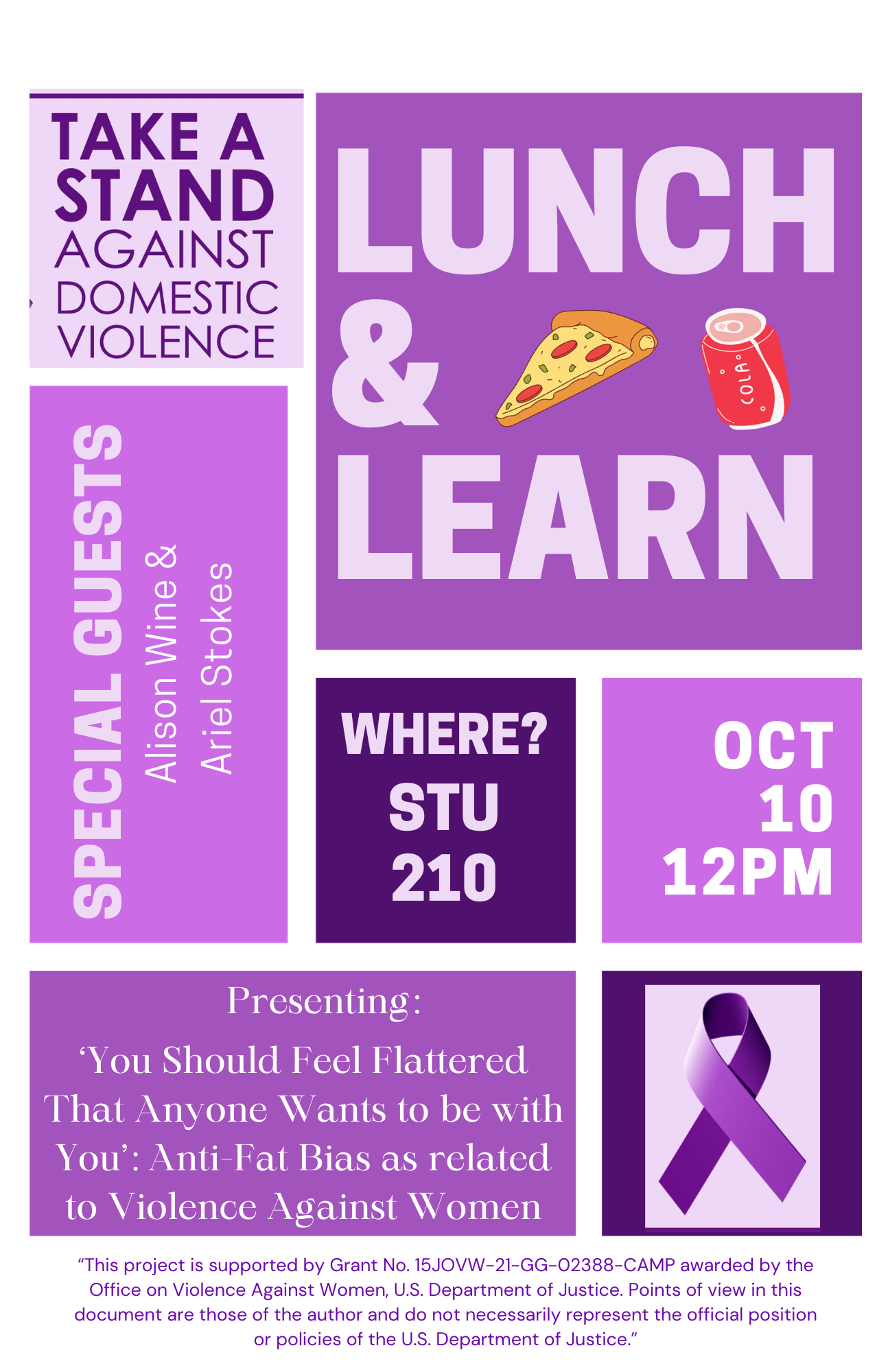 Lunch and Learn Oct