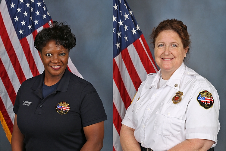 Two MTSU adult degree-completers flourishing with Nashville Fire Department
