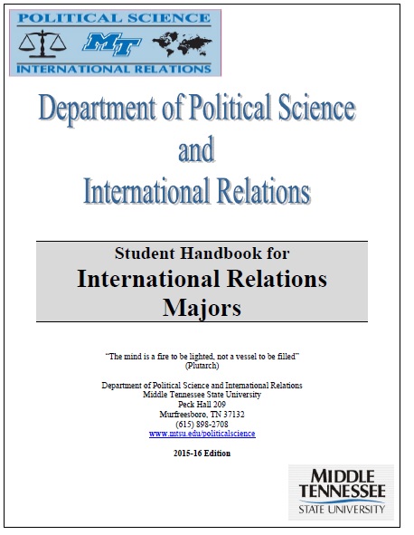 Cover page for Handbook
