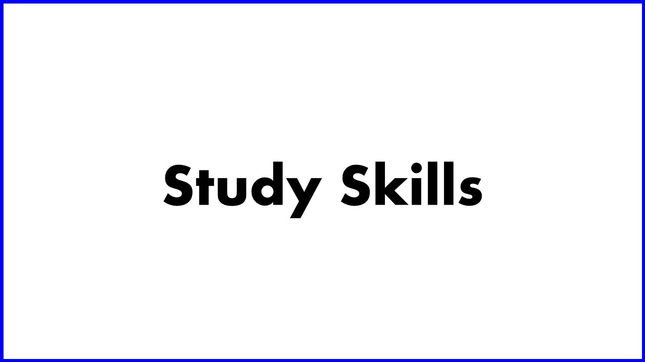Study Skills - LinkedIn Learning