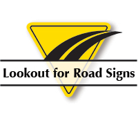 Lookout for Road Signs Icon
