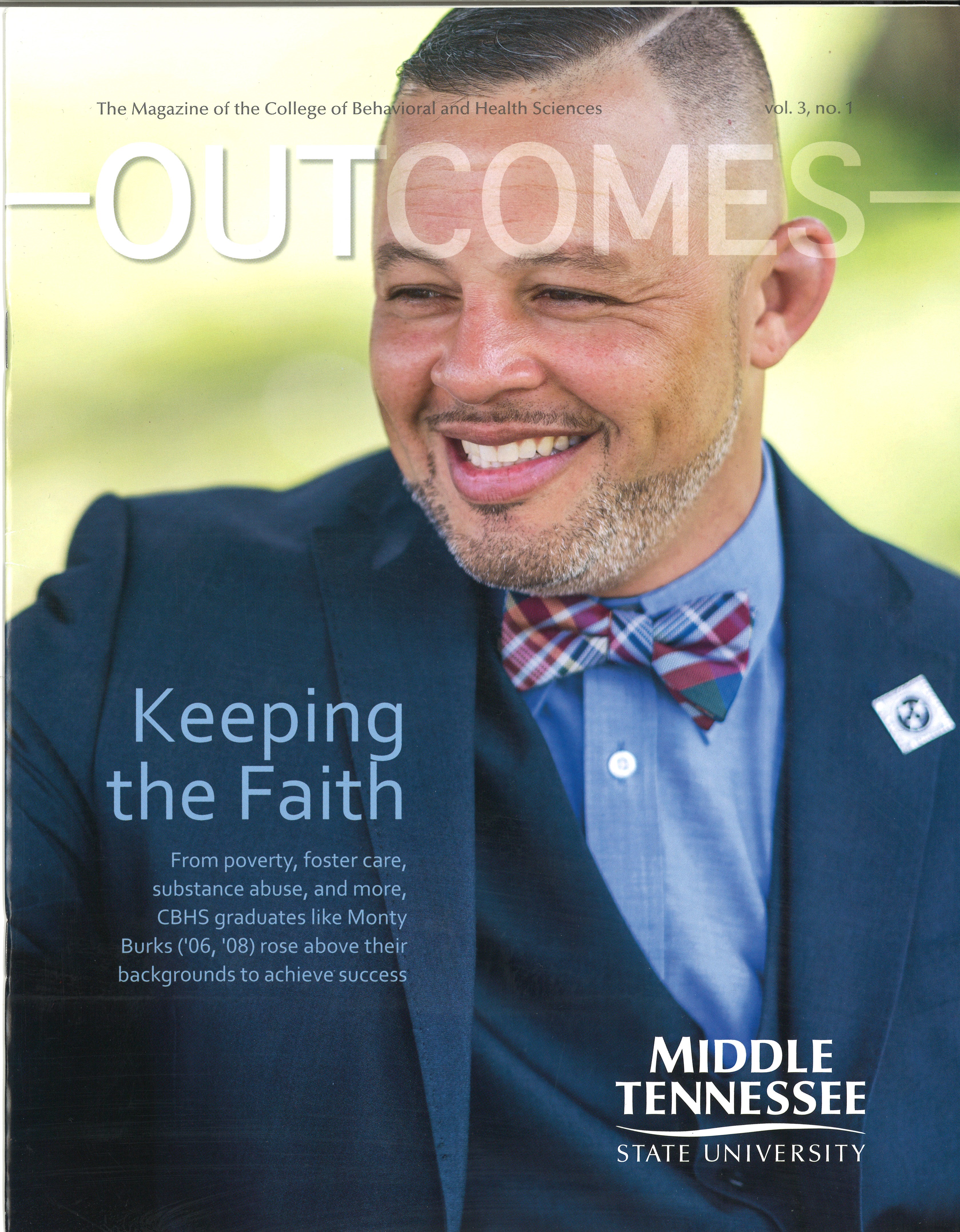 Outcomes Magazine Spring 2017 cover