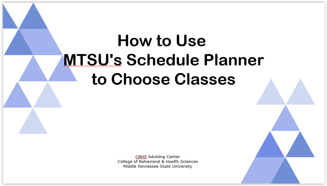 Schedule Planner video