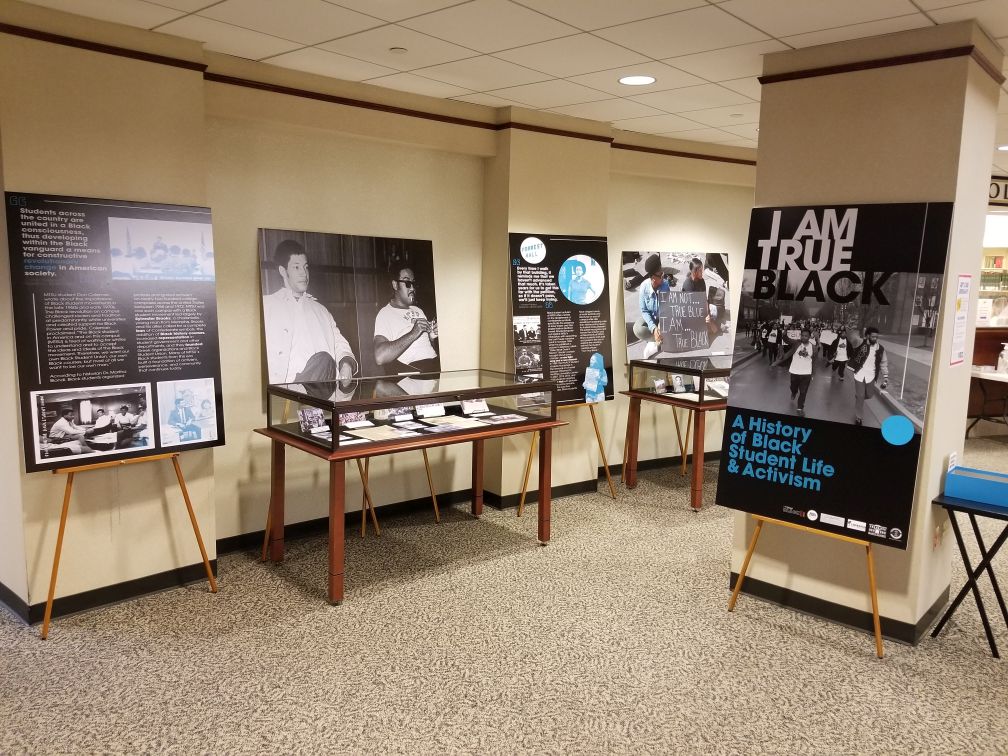 I Am True Black exhibit in Walker Library