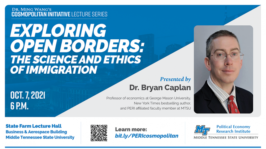 Dr. Ming Wang's Cosmopolitan Initiative Lecture Series: 