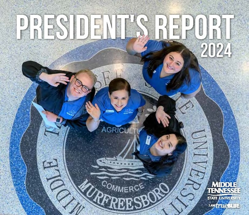 President's Annual Report Cover